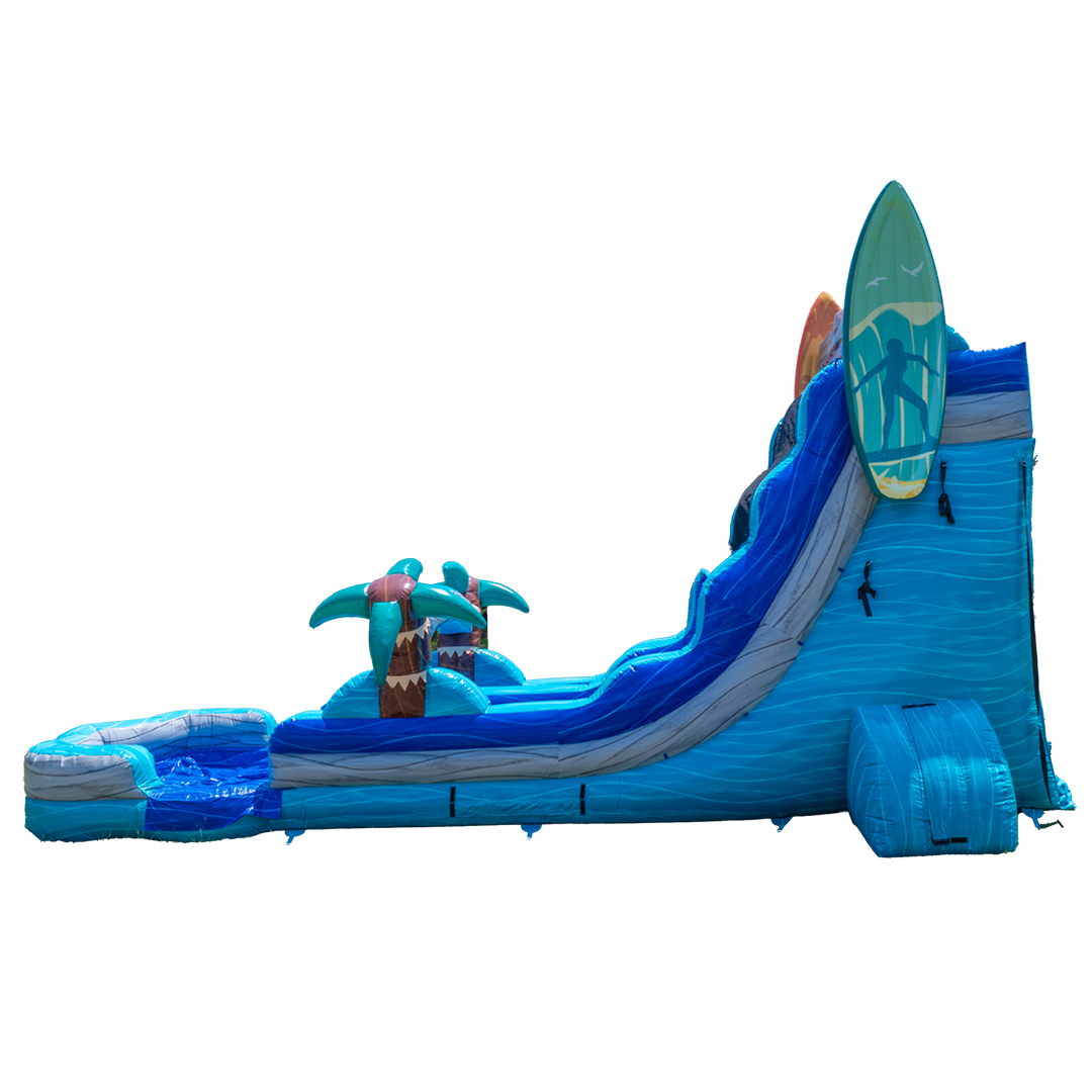 20FT Good Vibes Single Lane Slide