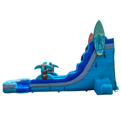 20FT Good Vibes Single Lane Slide
