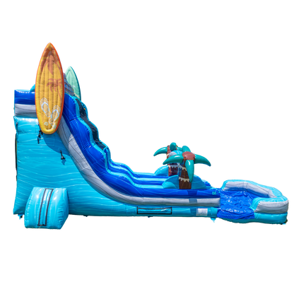 20FT Good Vibes Single Lane Slide