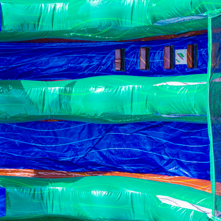 18Ft Emerald Tsunami Single Lane Slide