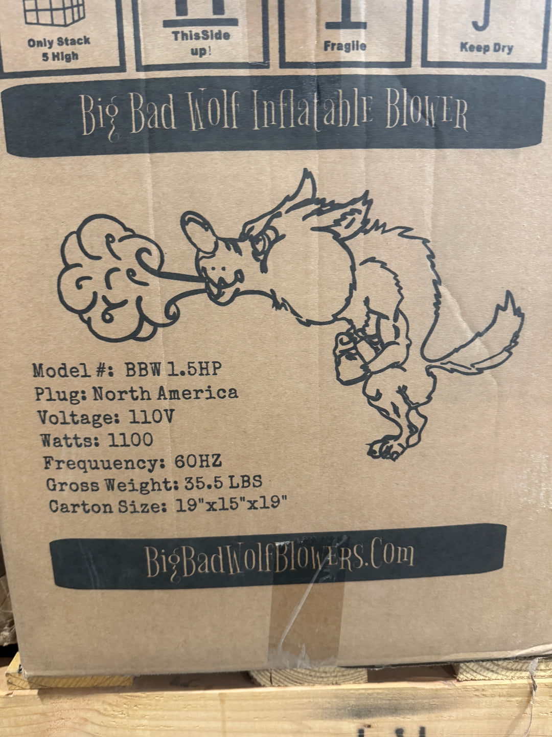 1.5 HP Big Bad Wolf Blower