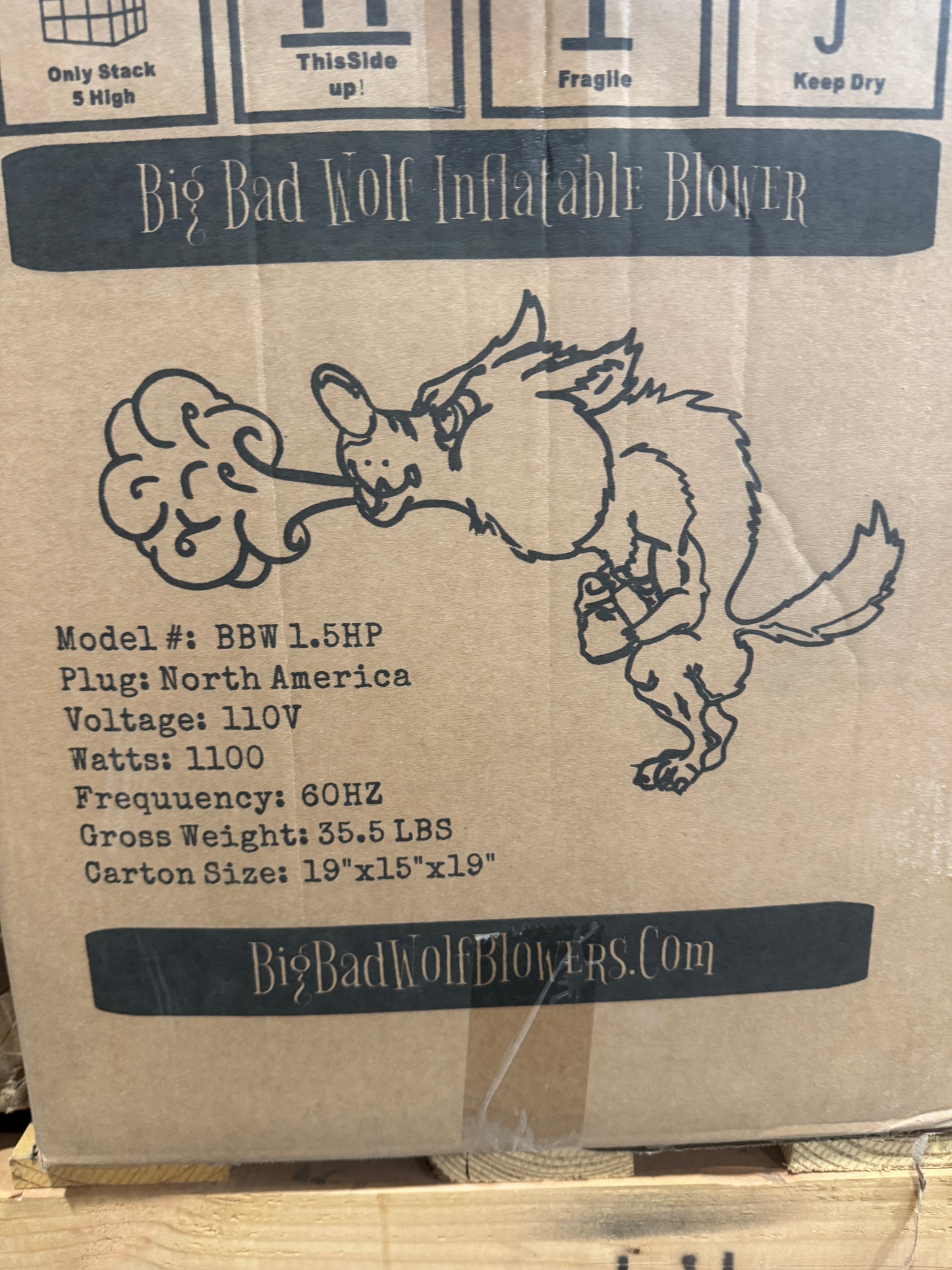 1.5 HP Big Bad Wolf Blower