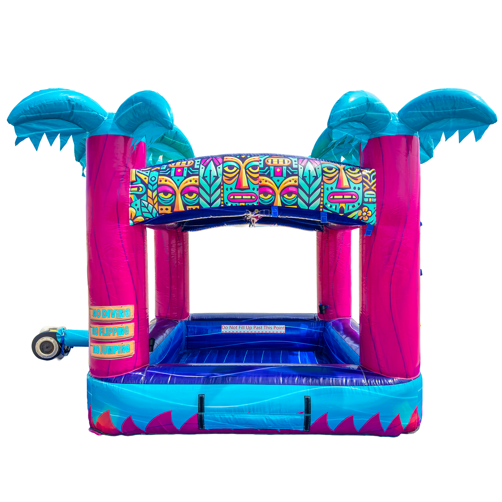 Teal Rippling Rush Splash Pool | Big and Bright Inflatables
