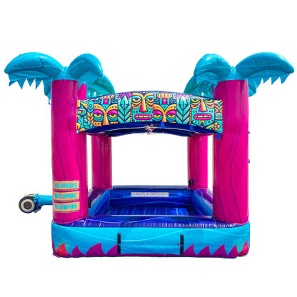 Teal Rippling Rush Splash Pool