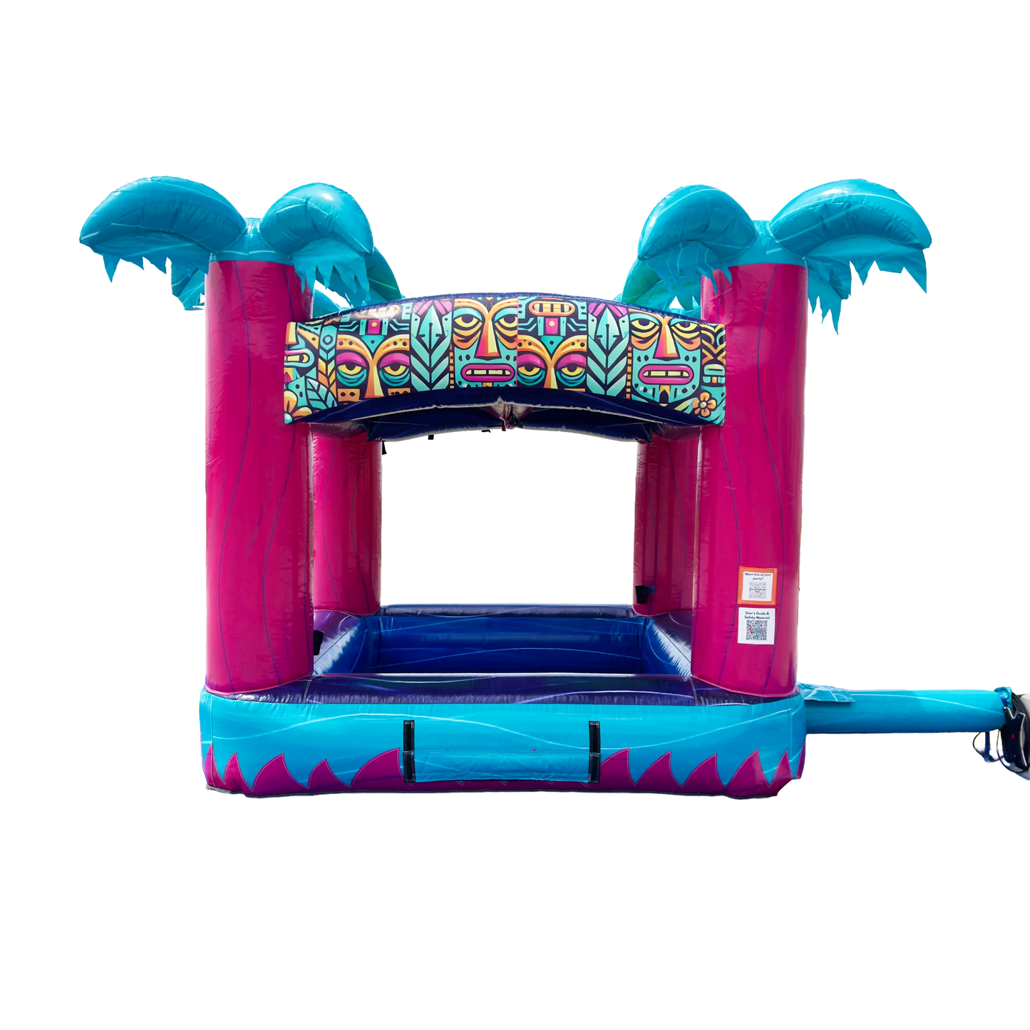 Teal Rippling Rush Splash Pool