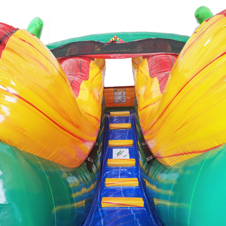 12FT Tropical Dual Lane Slide