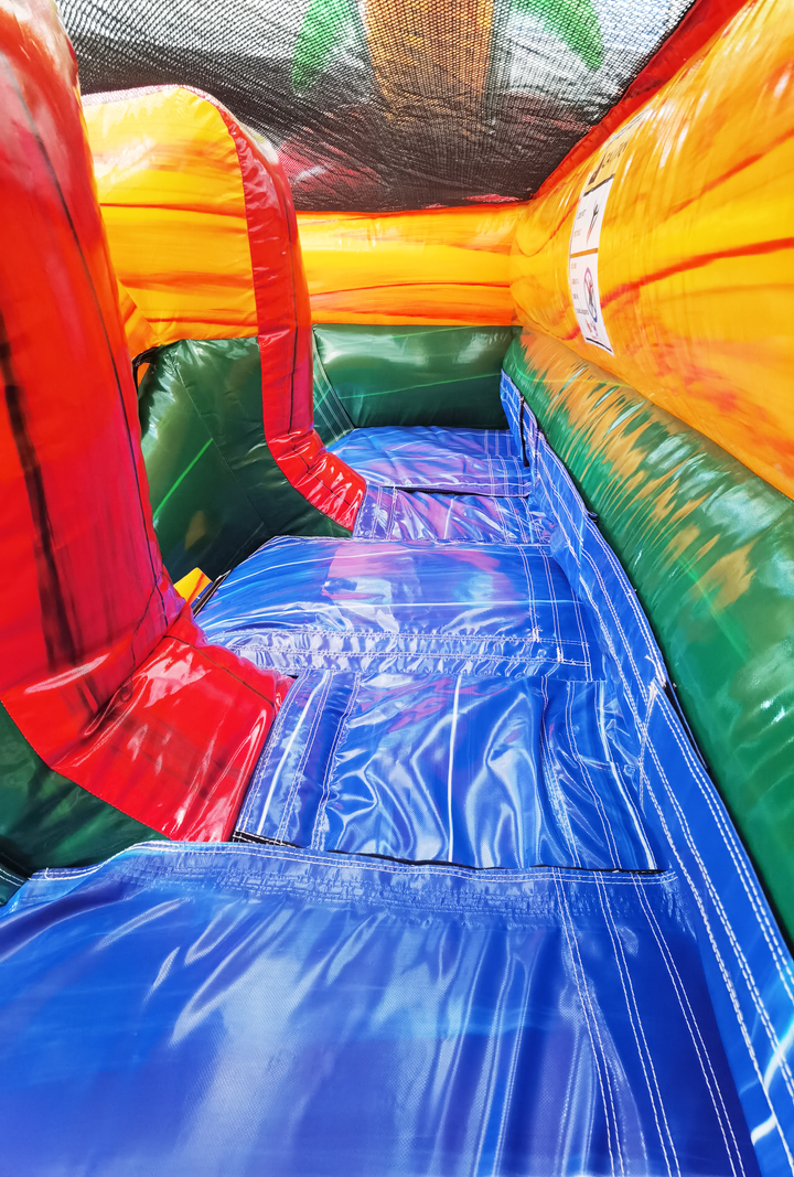 12FT Tropical Dual Lane Slide