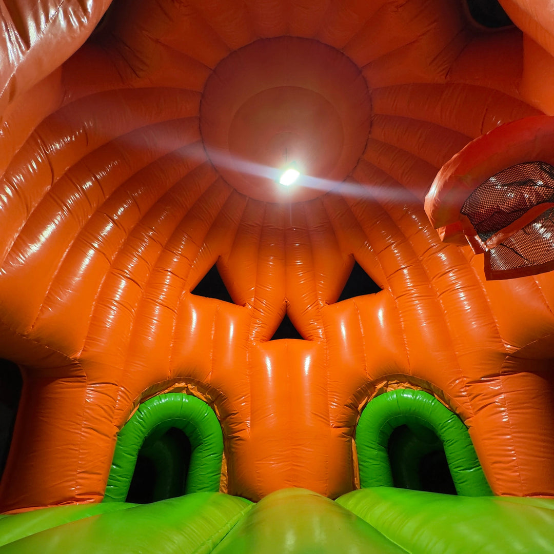 Pumpkin with Mummy Bounce House