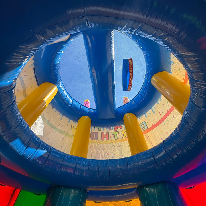 Birthday Cake Bounce House
