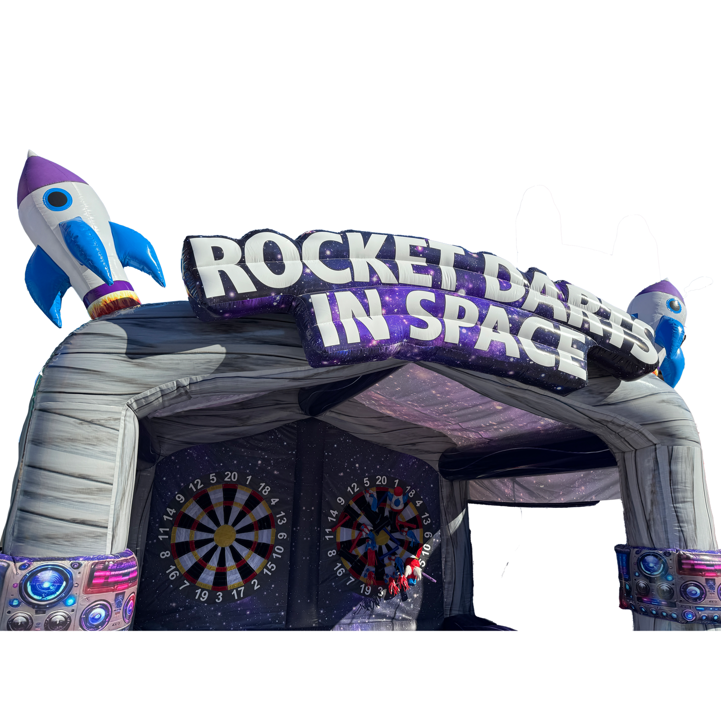 Rocket Darts in Space Dart Throwing Game (Double)