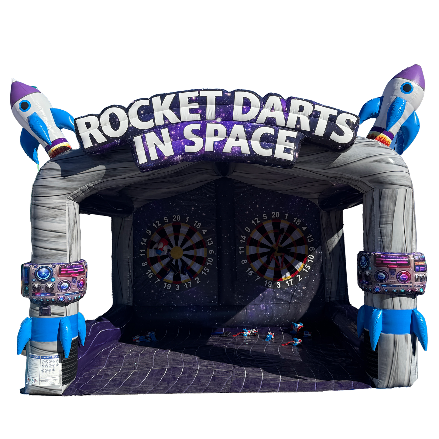 Rocket Darts in Space Dart Throwing Game (Double)