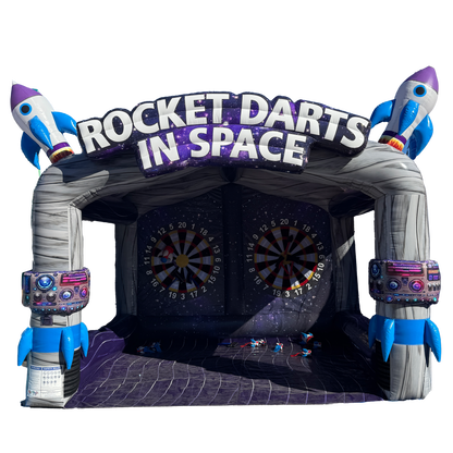 Rocket Darts in Space Dart Throwing Game (Double)