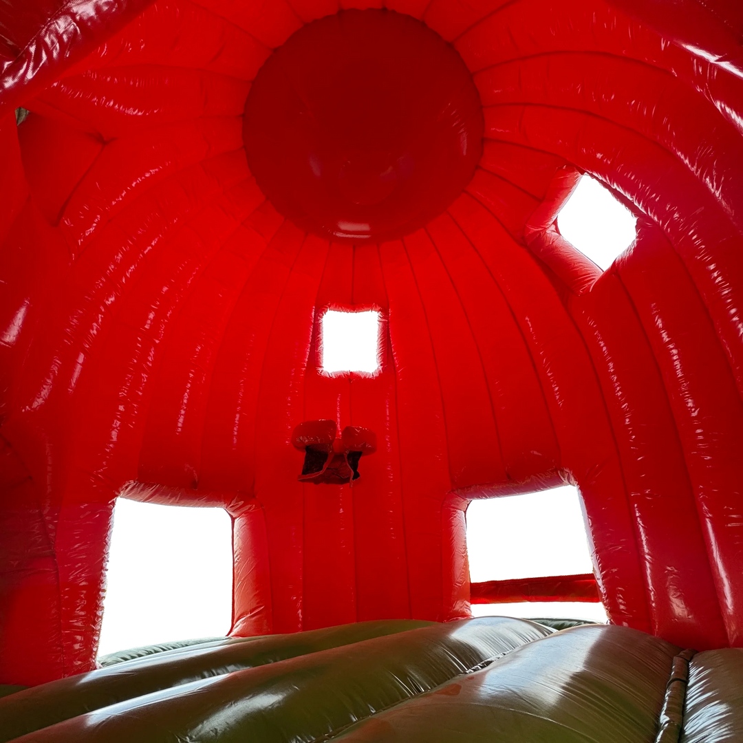 Pumpkin with Mummy Bounce House