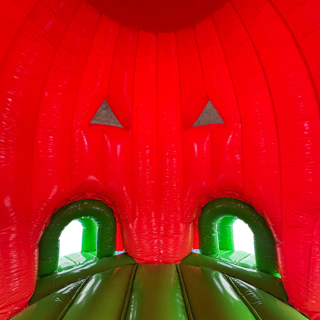 Pumpkin with Mummy Bounce House