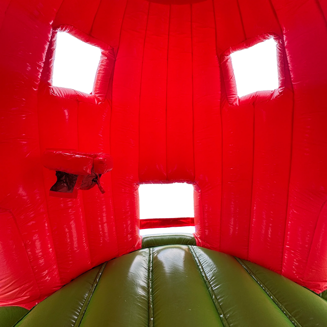 Pumpkin with Mummy Bounce House