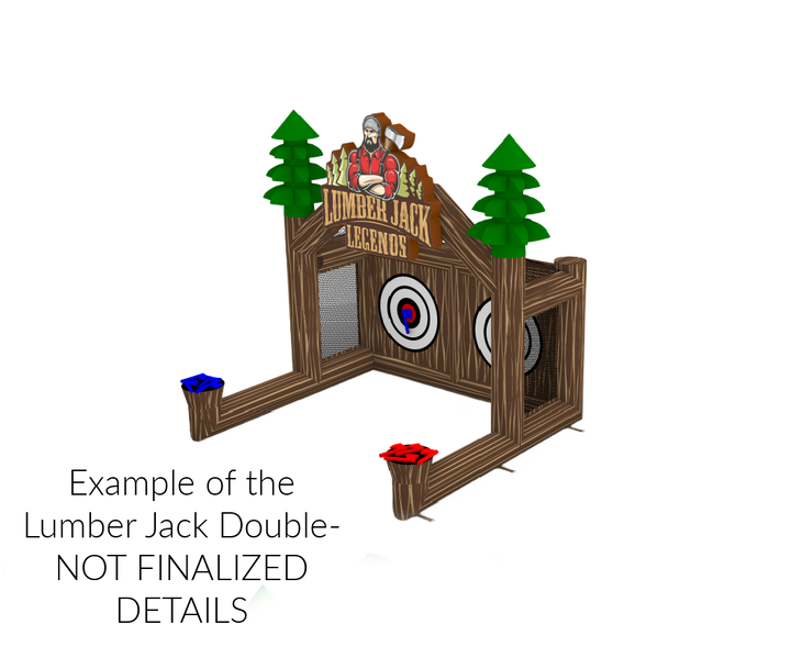 Lumberjack Legends Axe Throw Game (Double)