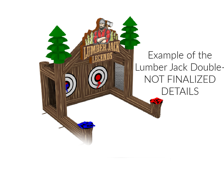 Lumberjack Legends Axe Throw Game (Double)