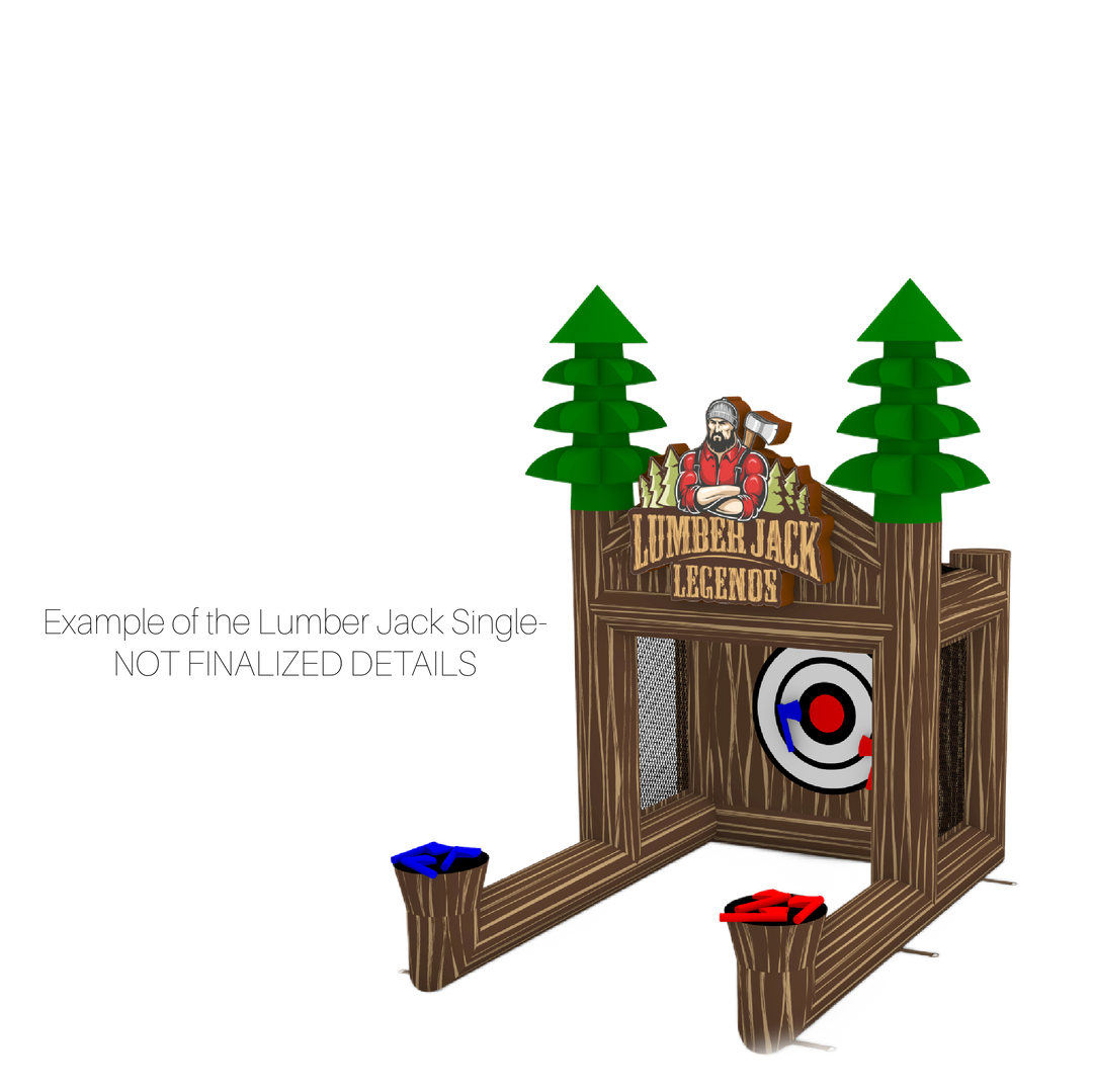 Lumberjack Legends Axe Throw Game (Single)