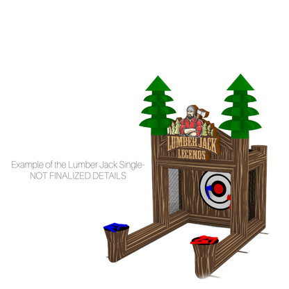 Lumberjack Legends Axe Throw Game (Single)