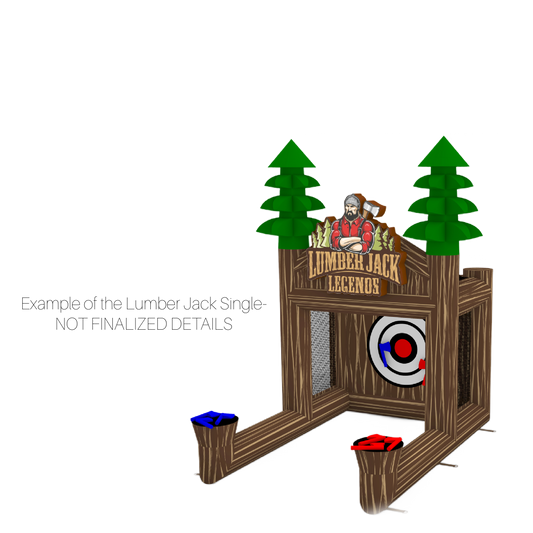 Lumberjack Legends Axe Throw Game (Single)