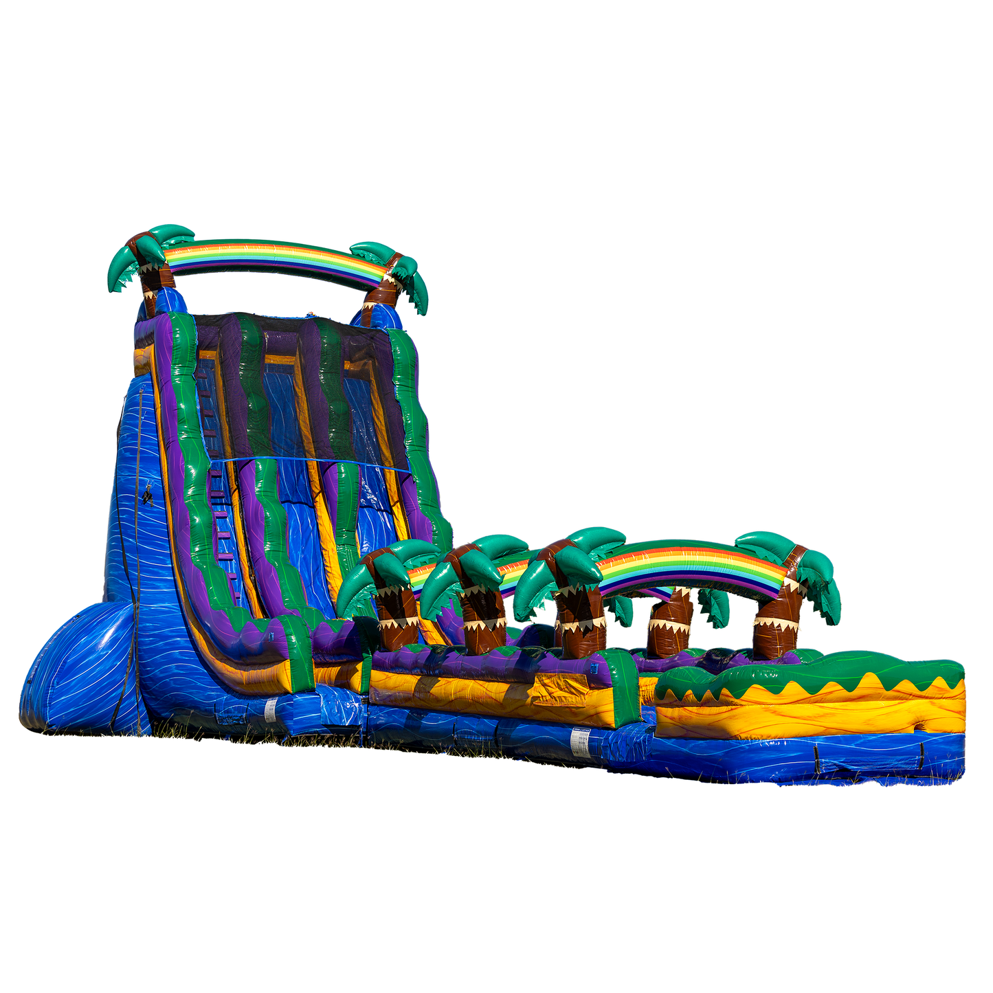 ONE WAFFLE TICKET - 27FT MAUNA LUA SLIP AND SLIDE WATERSLIDE