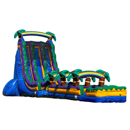 ONE WAFFLE TICKET - 27FT MAUNA LUA SLIP AND SLIDE WATERSLIDE