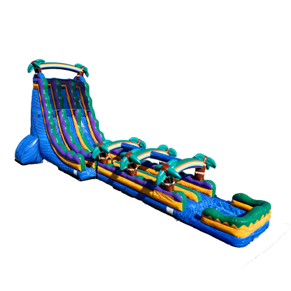 ONE WAFFLE TICKET - 27FT MAUNA LUA SLIP AND SLIDE WATERSLIDE