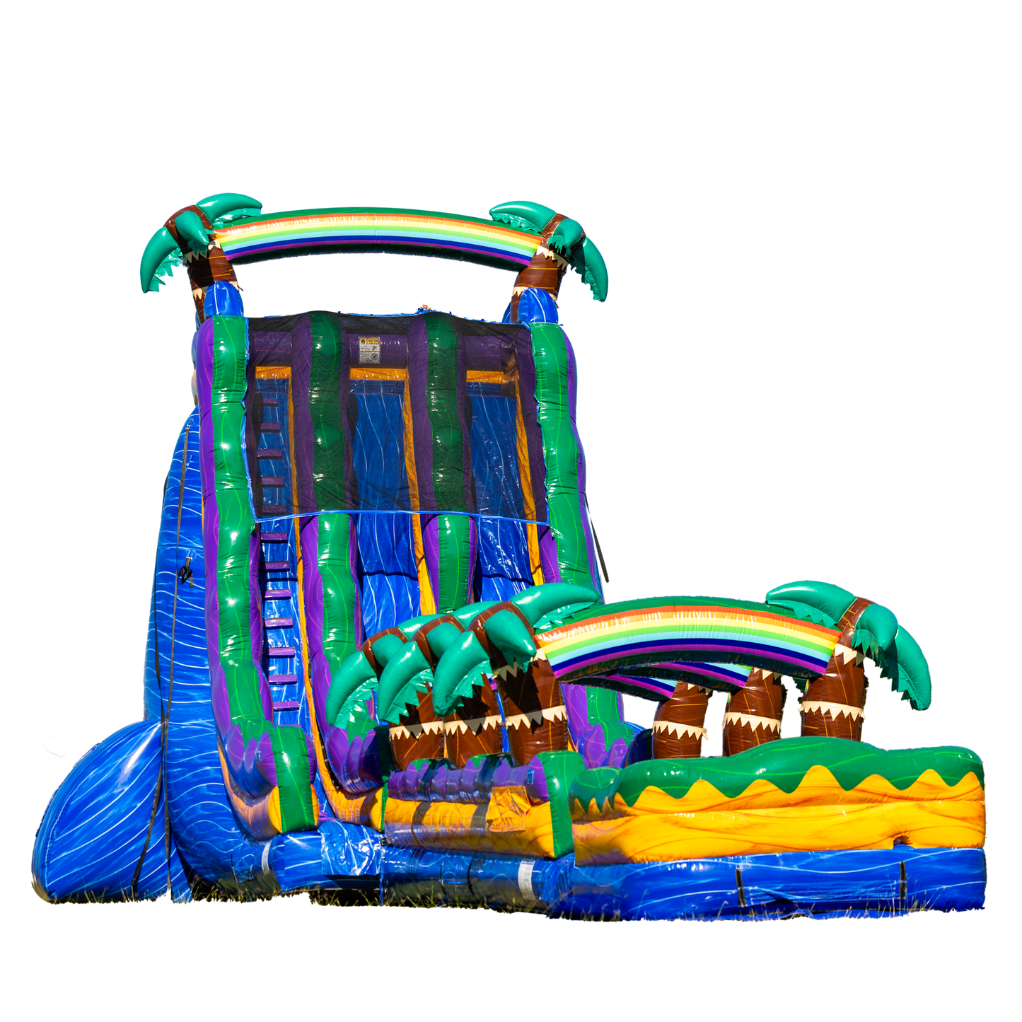 ONE WAFFLE TICKET - 27FT MAUNA LUA SLIP AND SLIDE WATERSLIDE