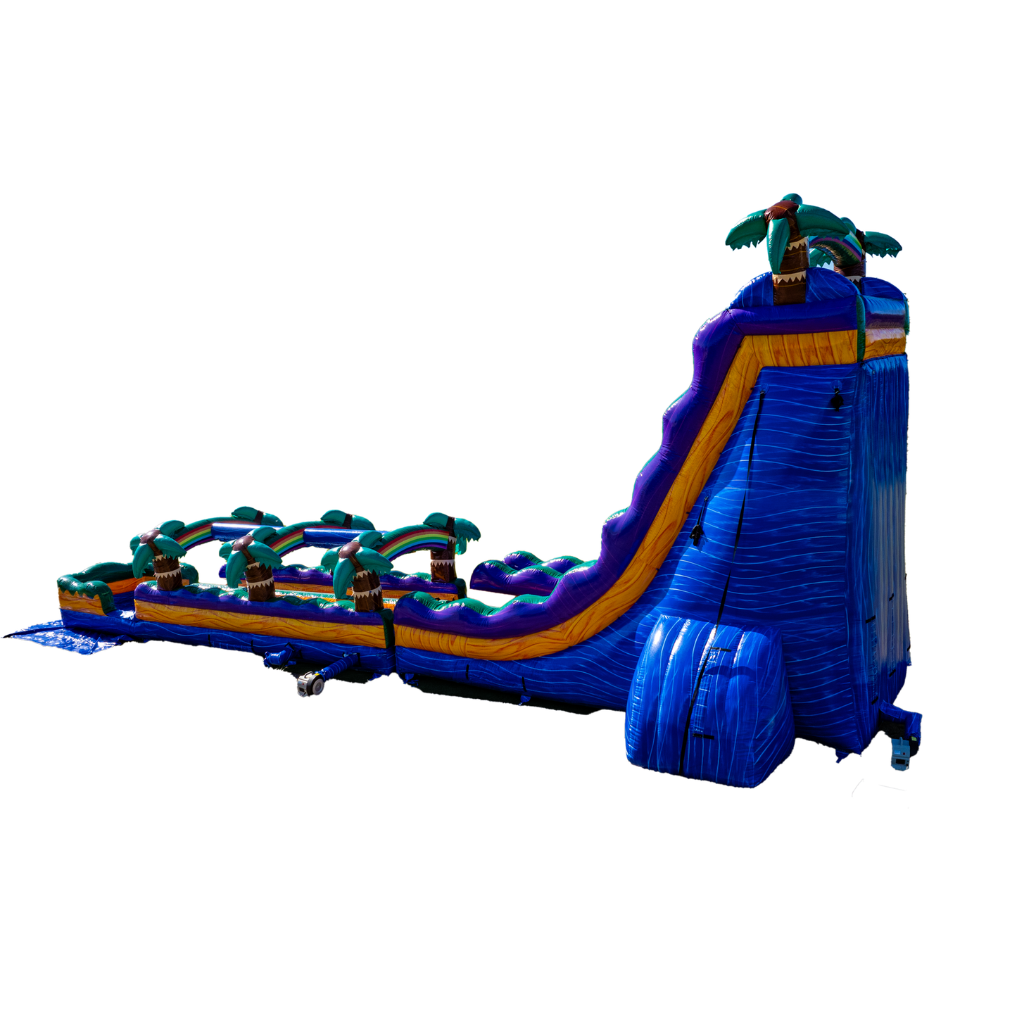 ONE WAFFLE TICKET - 27FT MAUNA LUA SLIP AND SLIDE WATERSLIDE