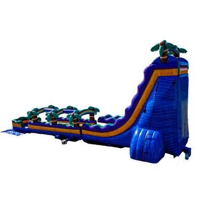 ONE WAFFLE TICKET - 27FT MAUNA LUA SLIP AND SLIDE WATERSLIDE