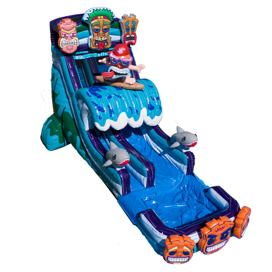 18’ Tiki Tovi’s Single Lane Slide