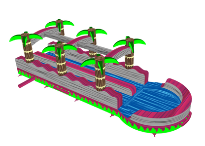 Magenta Tropical Dual Slip N Slide