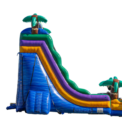 22FT Mauna Lua Waterslide w/ Slip N Slide