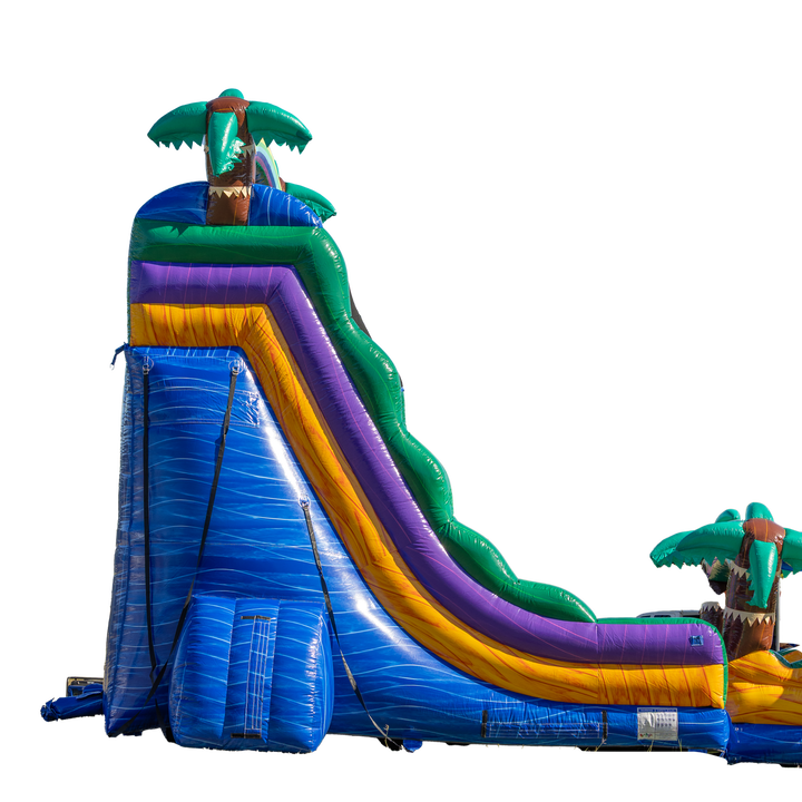 22FT Mauna Lua Waterslide w/ Slip N Slide