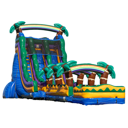 22FT Mauna Lua Waterslide w/ Slip N Slide