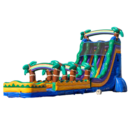 22FT Mauna Lua Waterslide w/ Slip N Slide