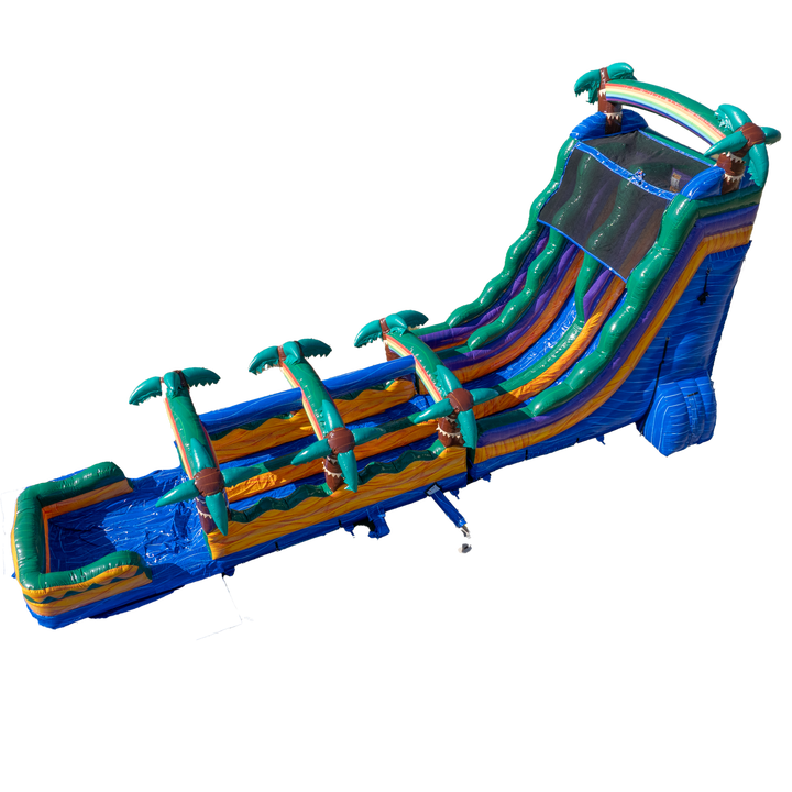 22FT Mauna Lua Waterslide w/ Slip N Slide