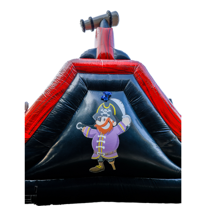 40' Pirate Run Obstacle Course PirateObstacle-10 - Big and Bright Inflatables