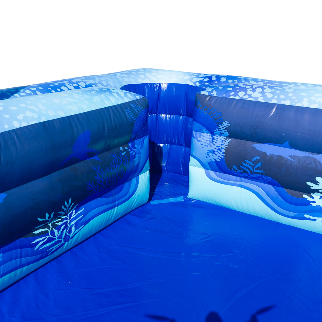 Pool Shark Inflatable Kicking Pool Game | Commercial Inflatable Pool Table for Rentals