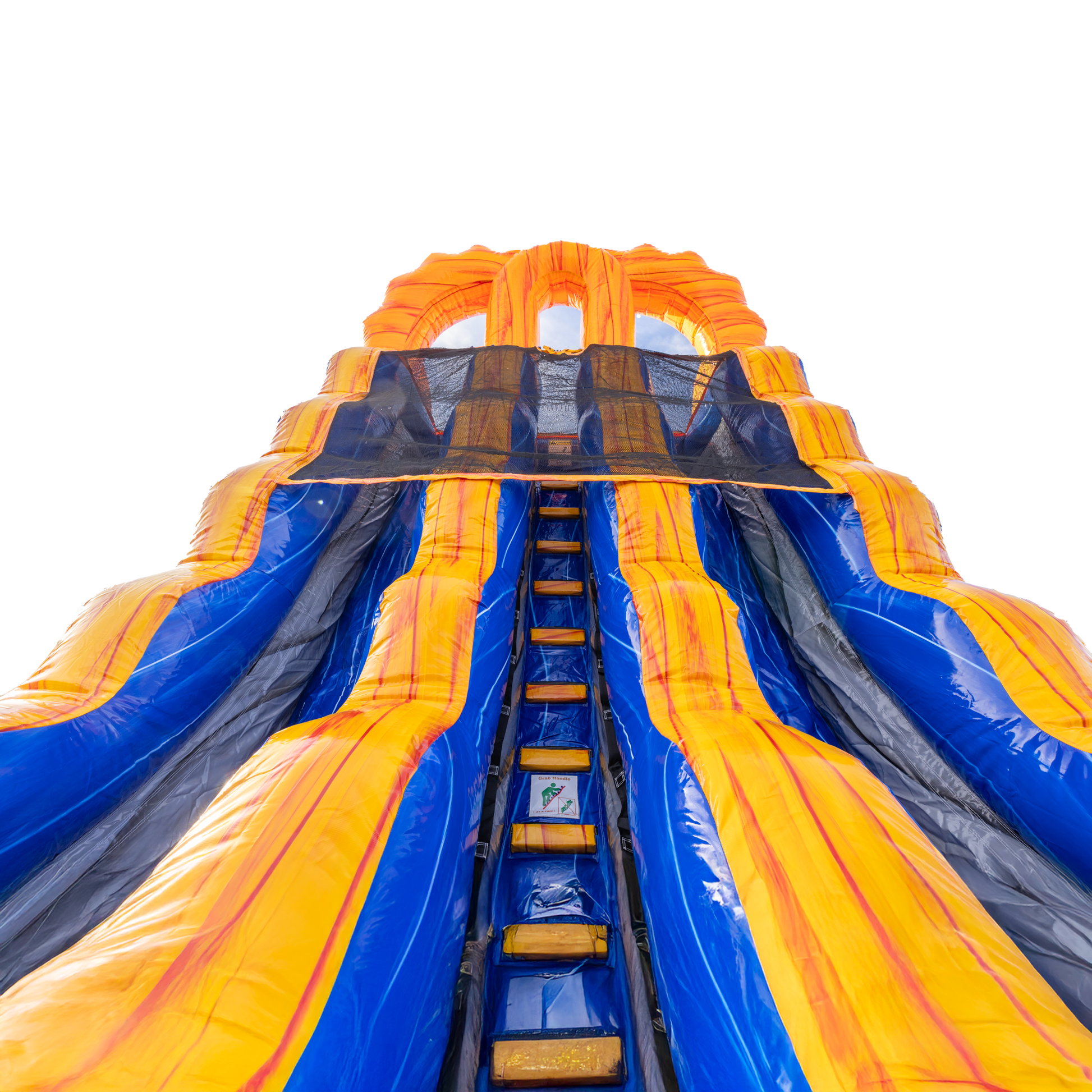 18Ft Purple Lava Dual Lane Slide