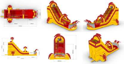 22' Crawfish Boil Slide R5-2022fFTCrawfishBoilSlideXL_3 - Big and Bright Inflatables