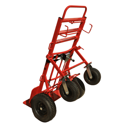 Bigfoot Dolly 60’ Red / Inflated Casters
