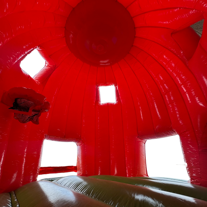 Pumpkin with Mummy Bounce House
