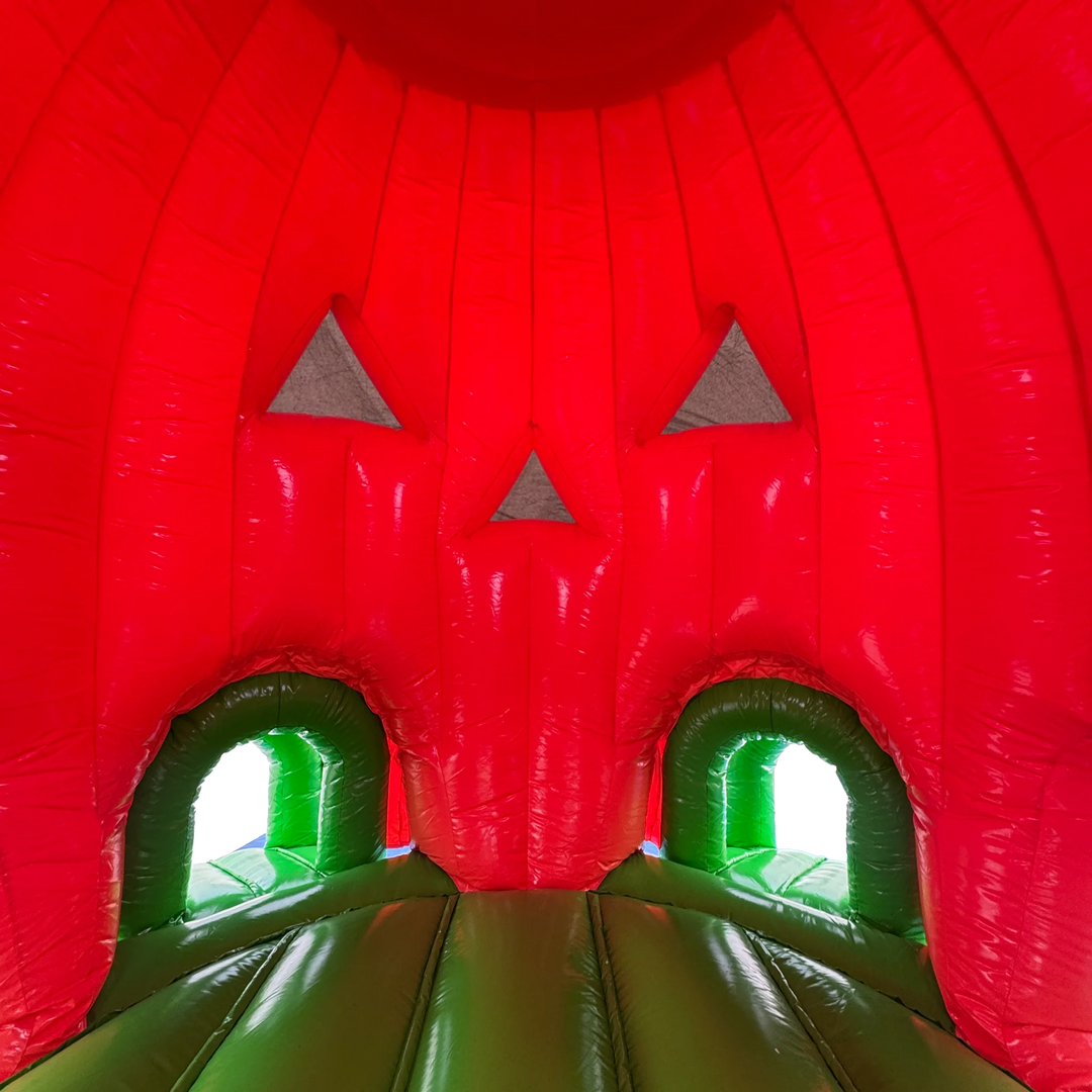 Pumpkin with Mummy Bounce House