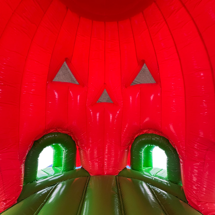 Pumpkin with Mummy Bounce House