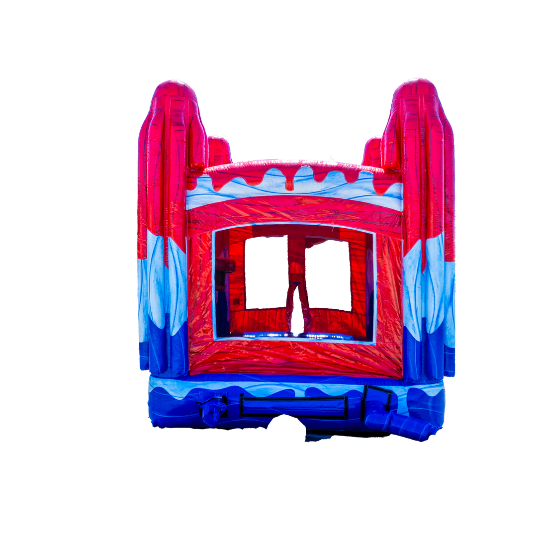 Red White and Cool Popsicle Bounce House
