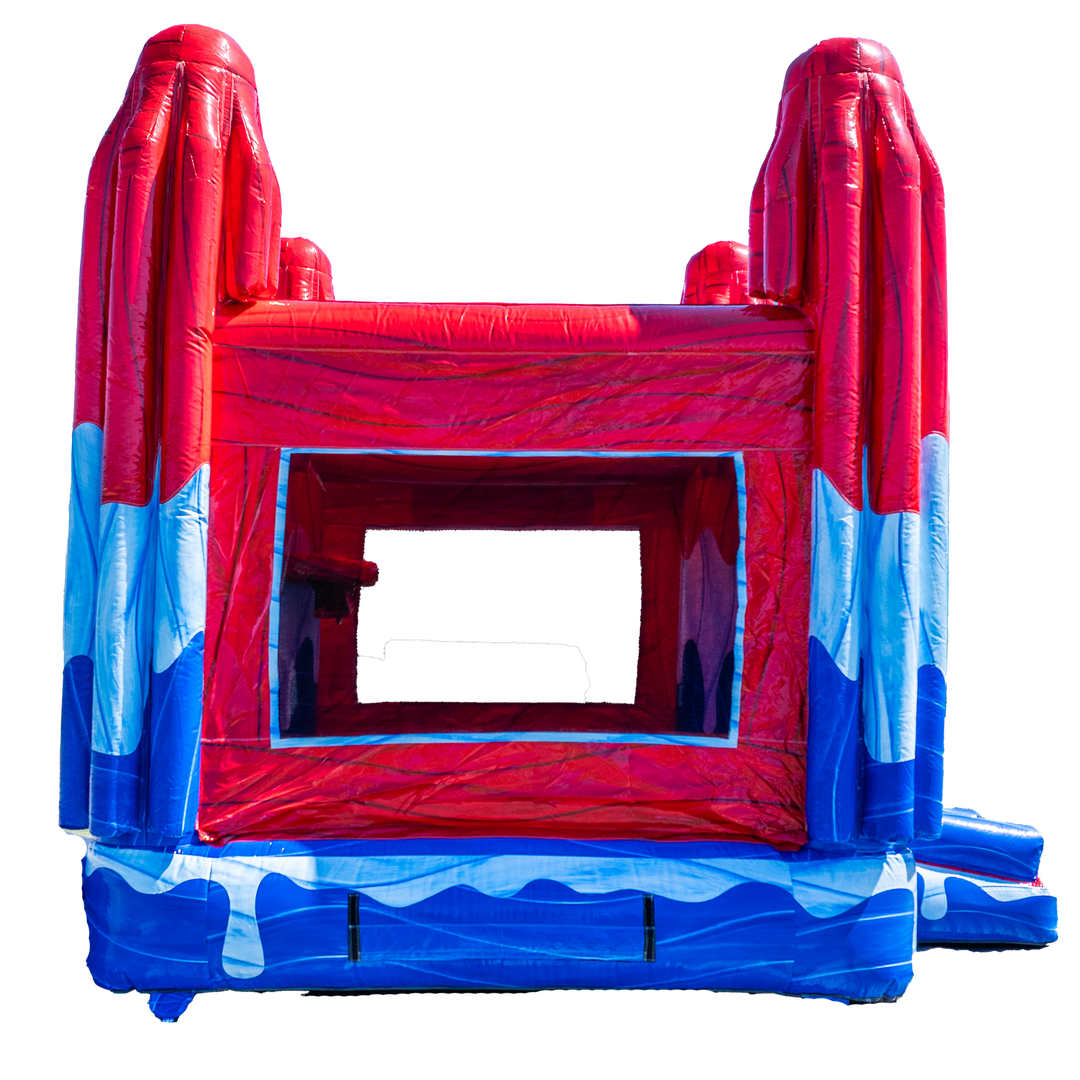 Red White and Cool Popsicle Bounce House