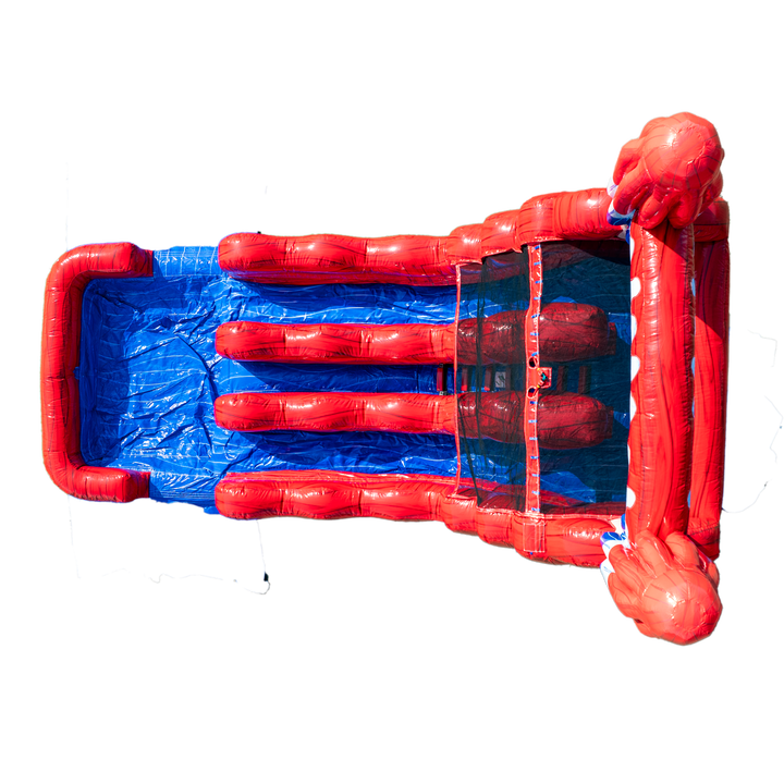 16FT Red White and Cool Popsicle Dual Lane Slide