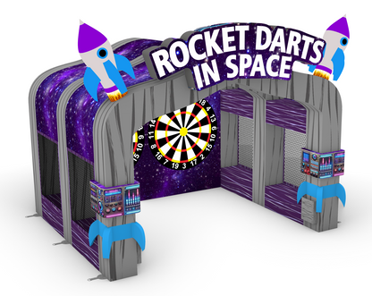 Rocket Darts in Space Dart Throwing Game (Double)