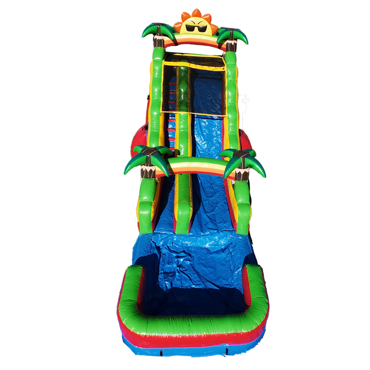 18FT Sunshine in Paradise Single Lane Slide